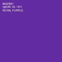 #632BA1 - Royal Purple Color Image