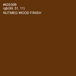 #63330B - Nutmeg Wood Finish Color Image