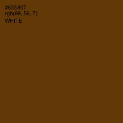 #633807 - Nutmeg Wood Finish Color Image