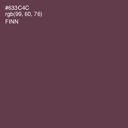 #633C4C - Finn Color Image