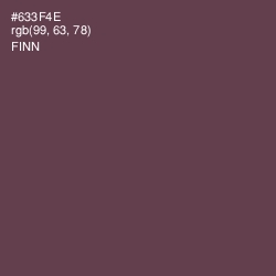 #633F4E - Finn Color Image
