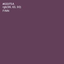 #633F5A - Finn Color Image