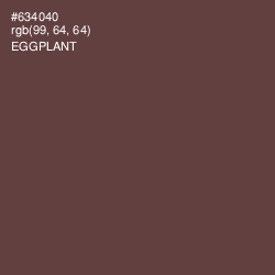 #634040 - Eggplant Color Image