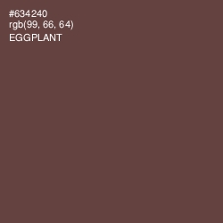 #634240 - Eggplant Color Image