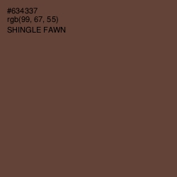 #634337 - Shingle Fawn Color Image