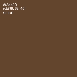#63442D - Spice Color Image