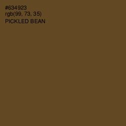 #634923 - Pickled Bean Color Image