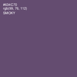 #634C70 - Smoky Color Image