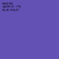 #6351B3 - Blue Violet Color Image