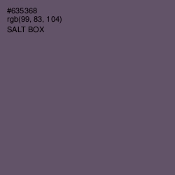 #635368 - Salt Box Color Image