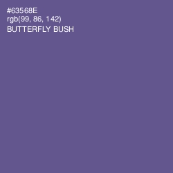 #63568E - Butterfly Bush Color Image
