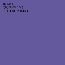 #63599C - Butterfly Bush Color Image