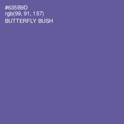 #635B9D - Butterfly Bush Color Image