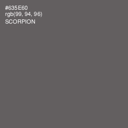 #635E60 - Scorpion Color Image