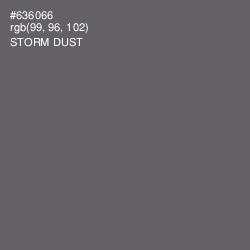 #636066 - Storm Dust Color Image