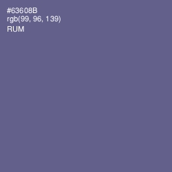 #63608B - Rum Color Image