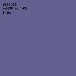 #63608E - Rum Color Image