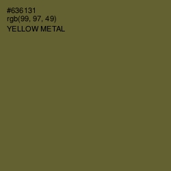 #636131 - Yellow Metal Color Image