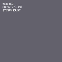 #63616C - Storm Dust Color Image