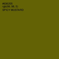 #636205 - Spicy Mustard Color Image