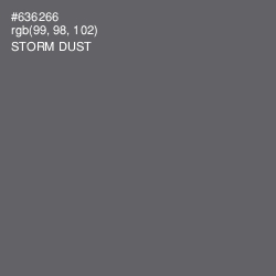 #636266 - Storm Dust Color Image