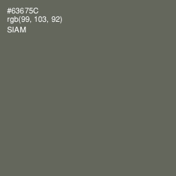 #63675C - Siam Color Image