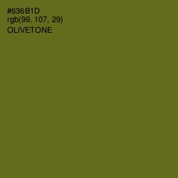 #636B1D - Olivetone Color Image