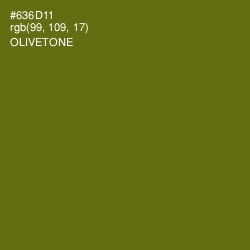 #636D11 - Olivetone Color Image