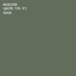 #636D5B - Siam Color Image