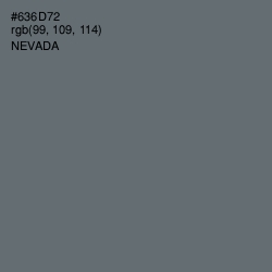 #636D72 - Nevada Color Image