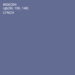 #636D94 - Lynch Color Image