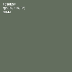 #636E5F - Siam Color Image