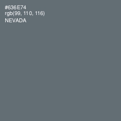#636E74 - Nevada Color Image
