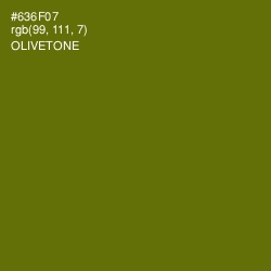 #636F07 - Olivetone Color Image