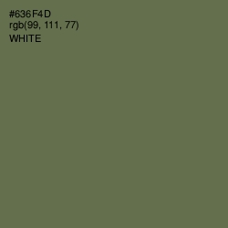 #636F4D - Finch Color Image