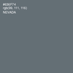 #636F74 - Nevada Color Image