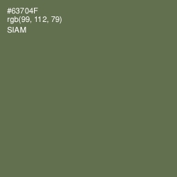 #63704F - Siam Color Image