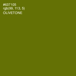 #637105 - Olivetone Color Image