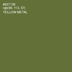 #637139 - Yellow Metal Color Image