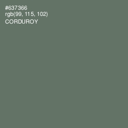 #637366 - Corduroy Color Image