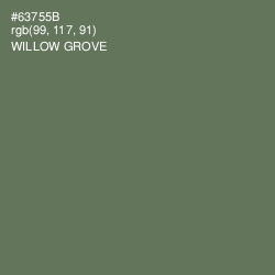 #63755B - Willow Grove Color Image