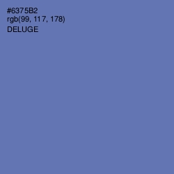 #6375B2 - Deluge Color Image