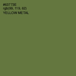 #63773E - Yellow Metal Color Image