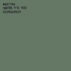 #637764 - Corduroy Color Image