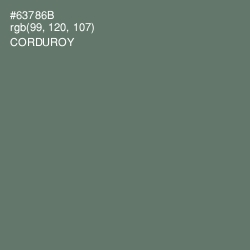 #63786B - Corduroy Color Image