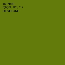 #637B0B - Olivetone Color Image