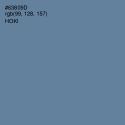 #63809D - Hoki Color Image