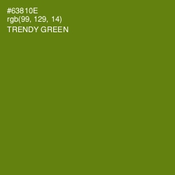 #63810E - Trendy Green Color Image