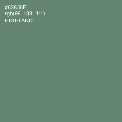 #63856F - Highland Color Image