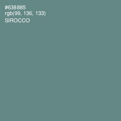 #638885 - Sirocco Color Image